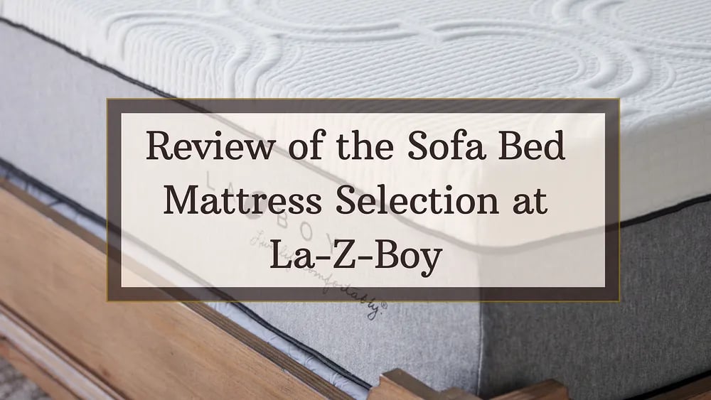 Lazy boy sofa deals bed mattress replacement